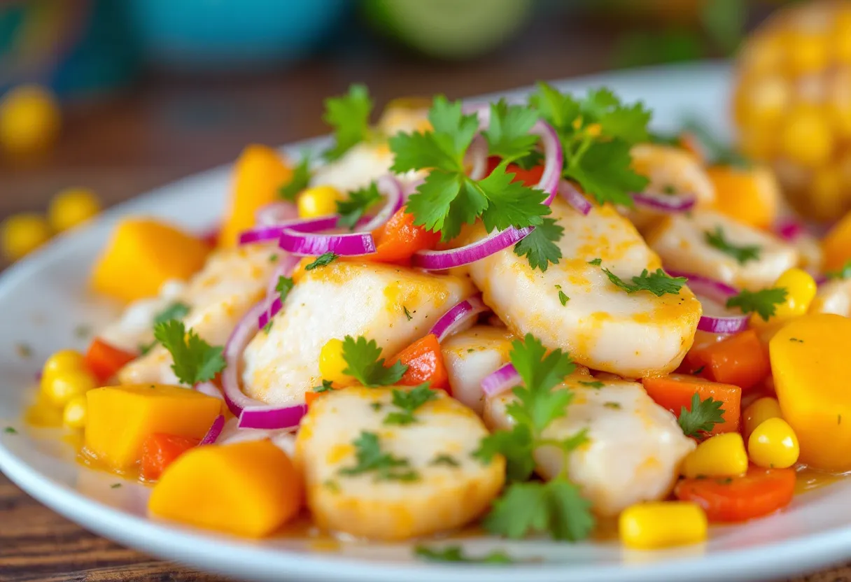 Peruvian Luster Ceviche recipe image