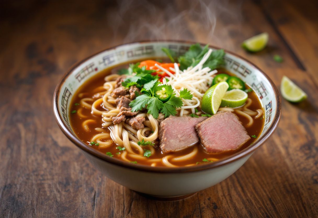 Pho Noodle Bowl recipe image