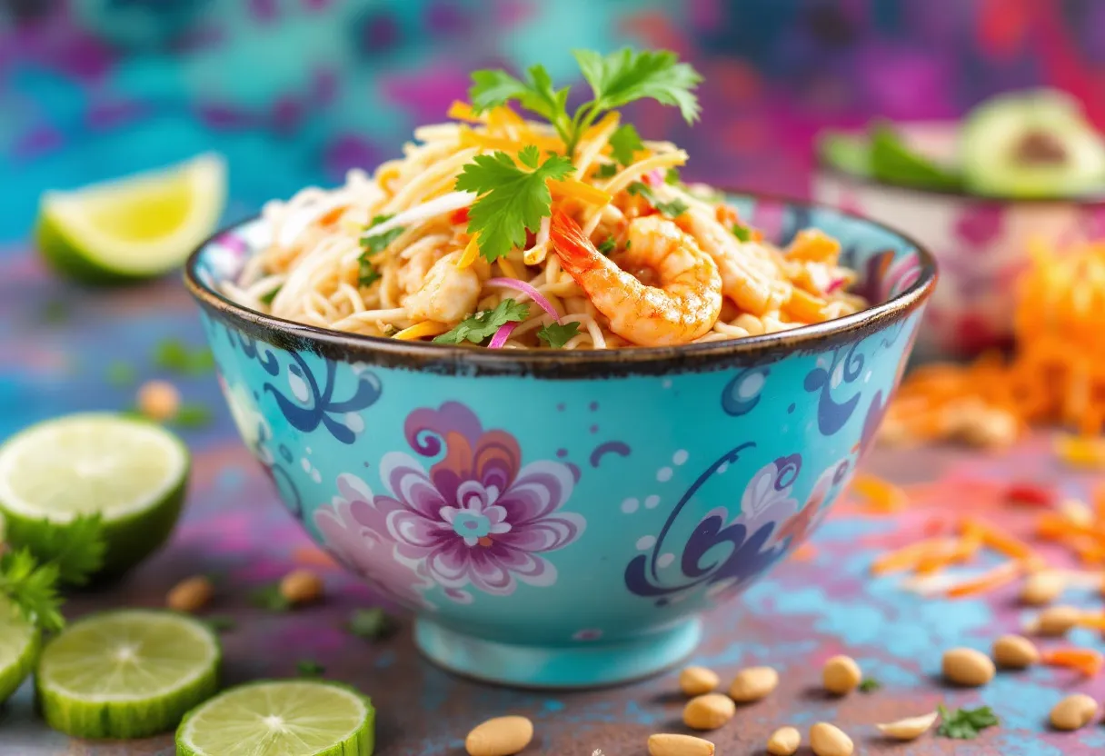 Phuket Cha-Nam Noodles recipe image