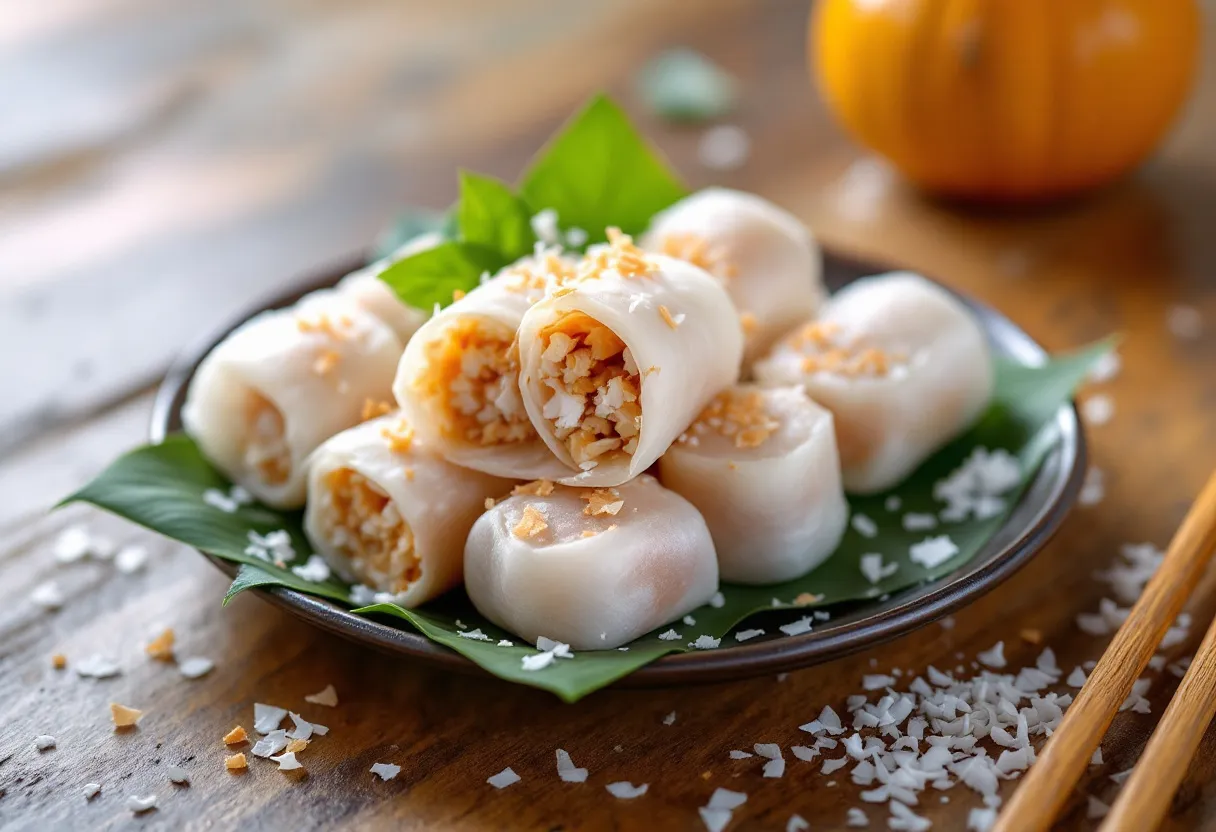 Phuket Coconut Rolls recipe image