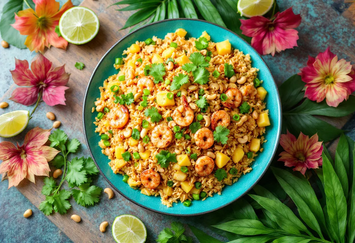 Phuket Pineapple Fried Rice recipe image