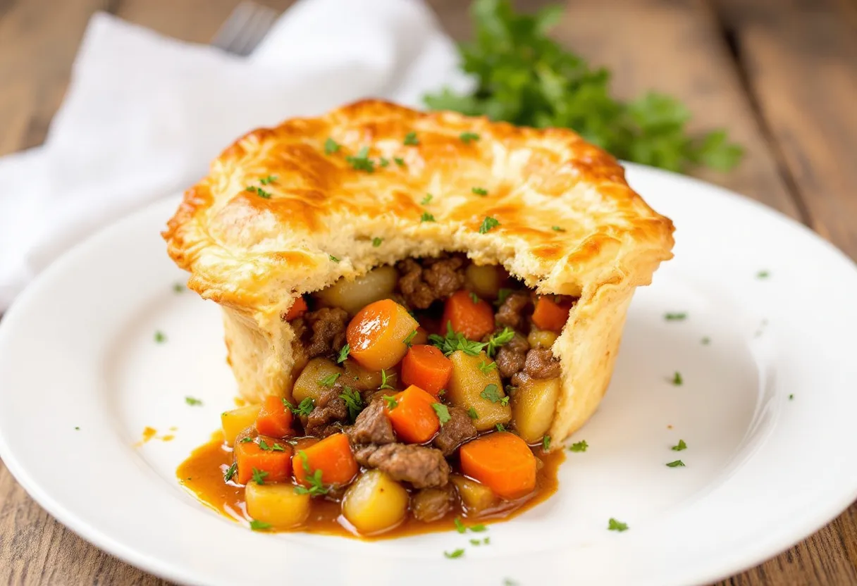 Pilbara Beef Pie recipe image