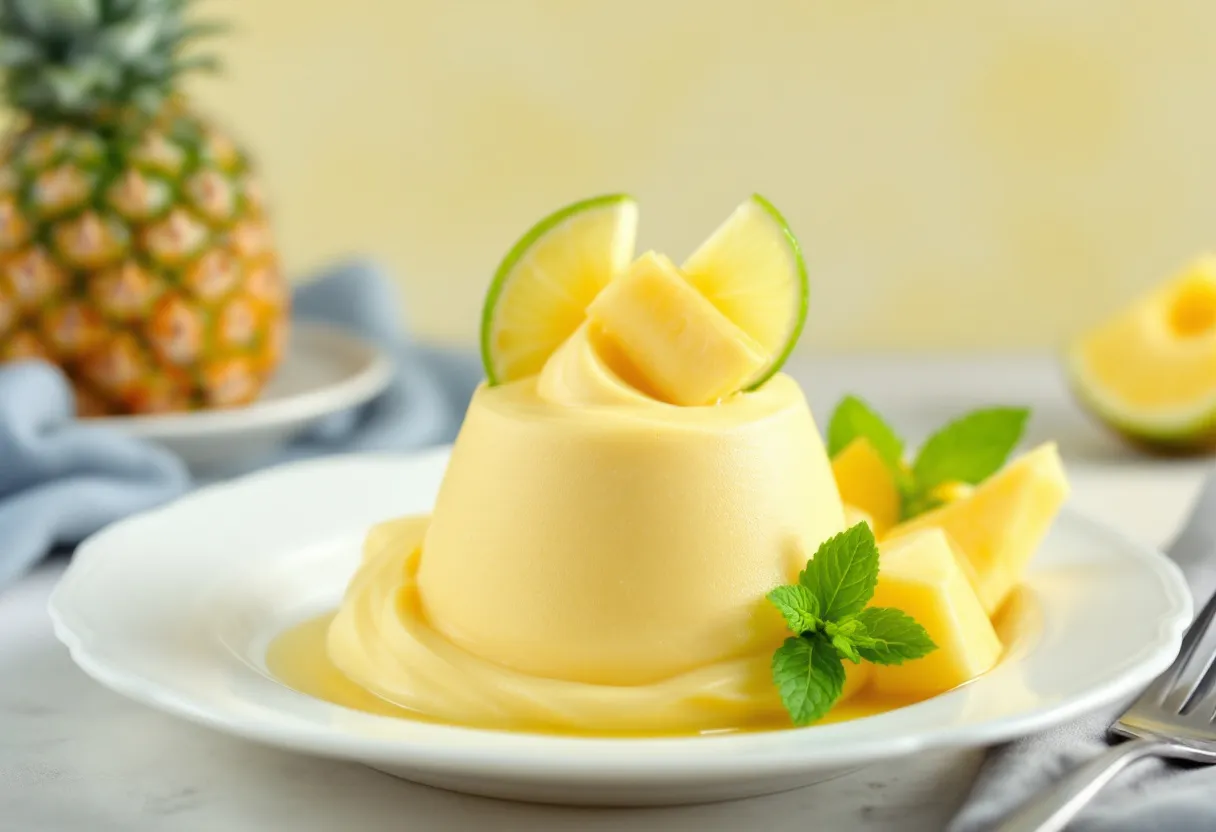 Pineapple Mousse