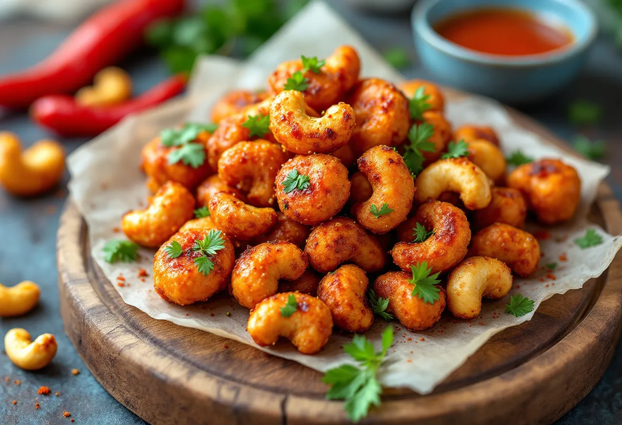 Piri-Piri Cashew Bites