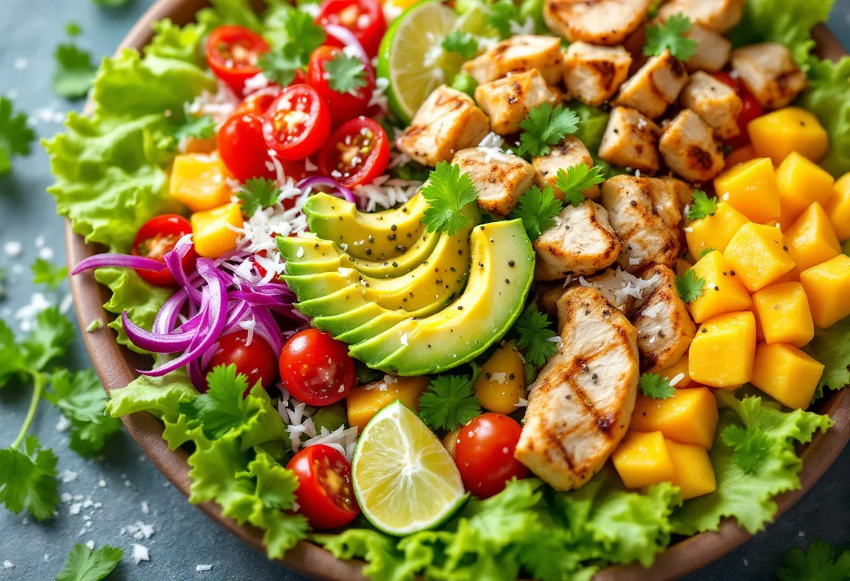 Pitcairn Island Bounty Salad