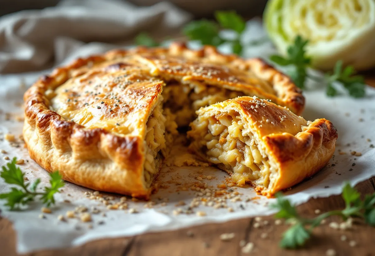 Placinta cu Varza recipe image