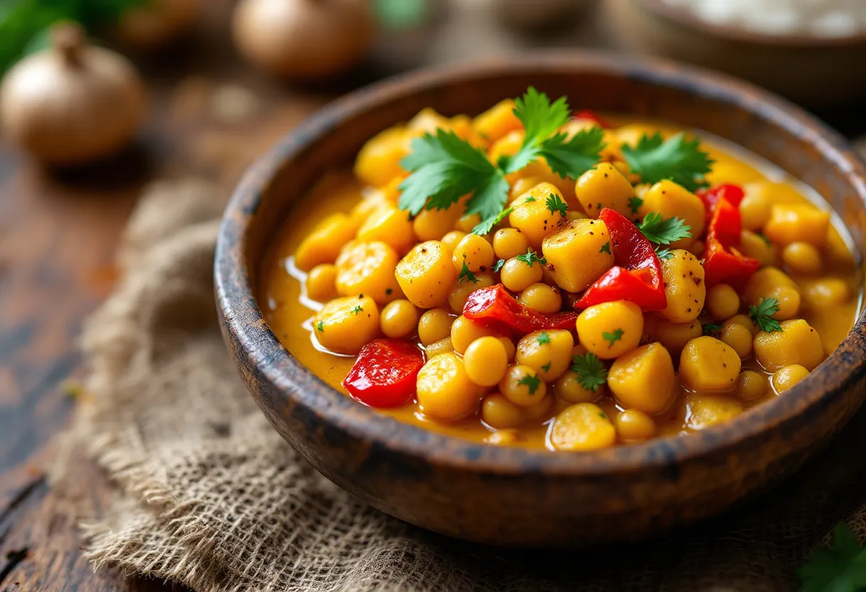 Plantain Pigeon Pea Rhapsody recipe image