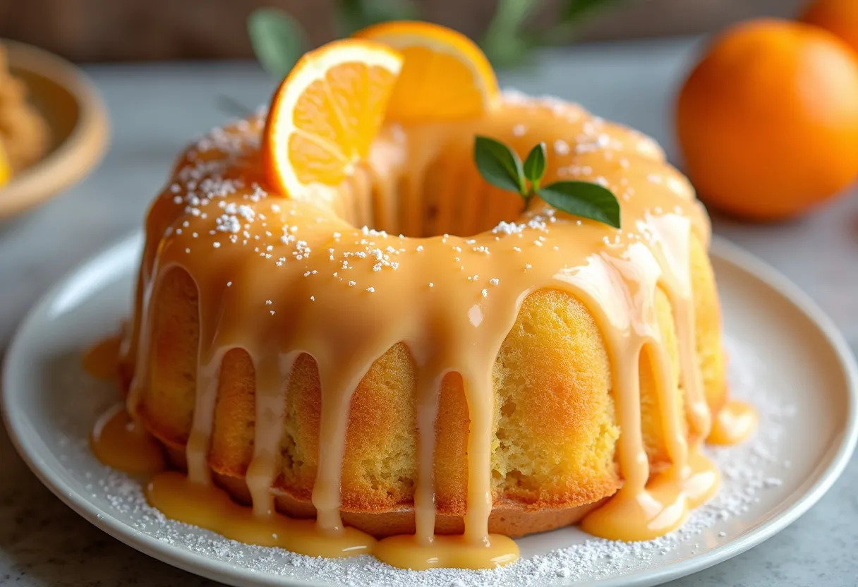 Pomarančni Kolač recipe image