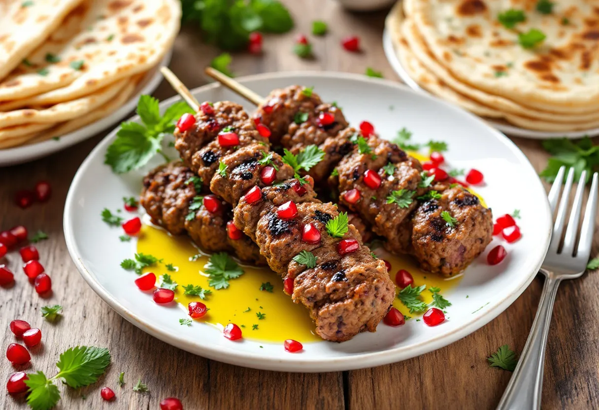 Pomegranate Kebab