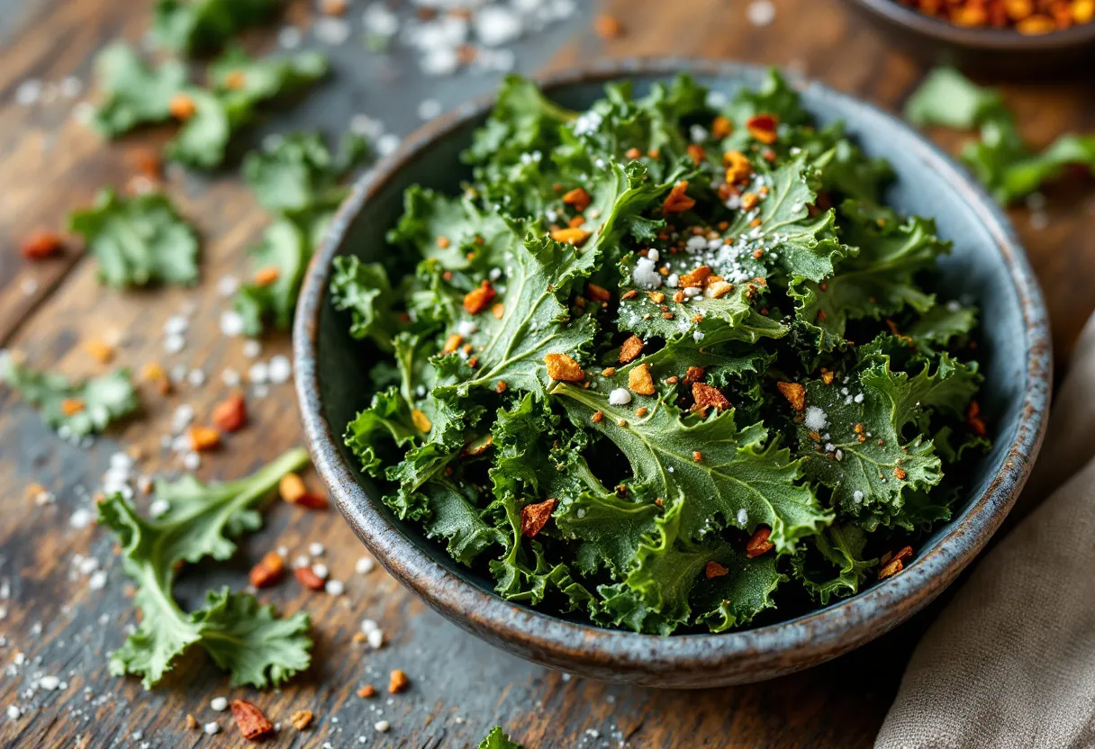 Poppy Kale Crisps recipe image