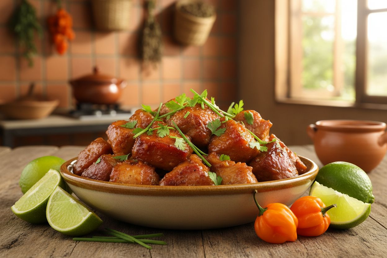 Porc Roussi de Martinique recipe image