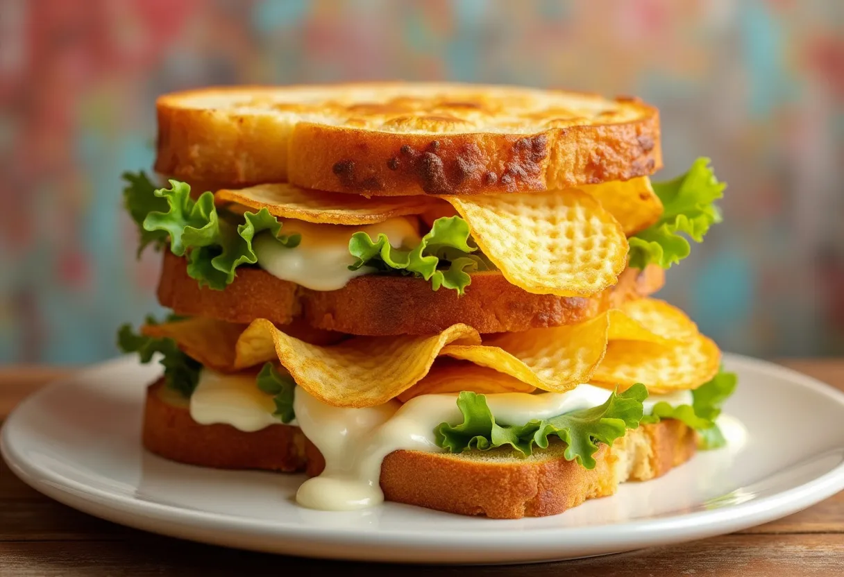 Potato Chip Sandwich From Community Tv Show