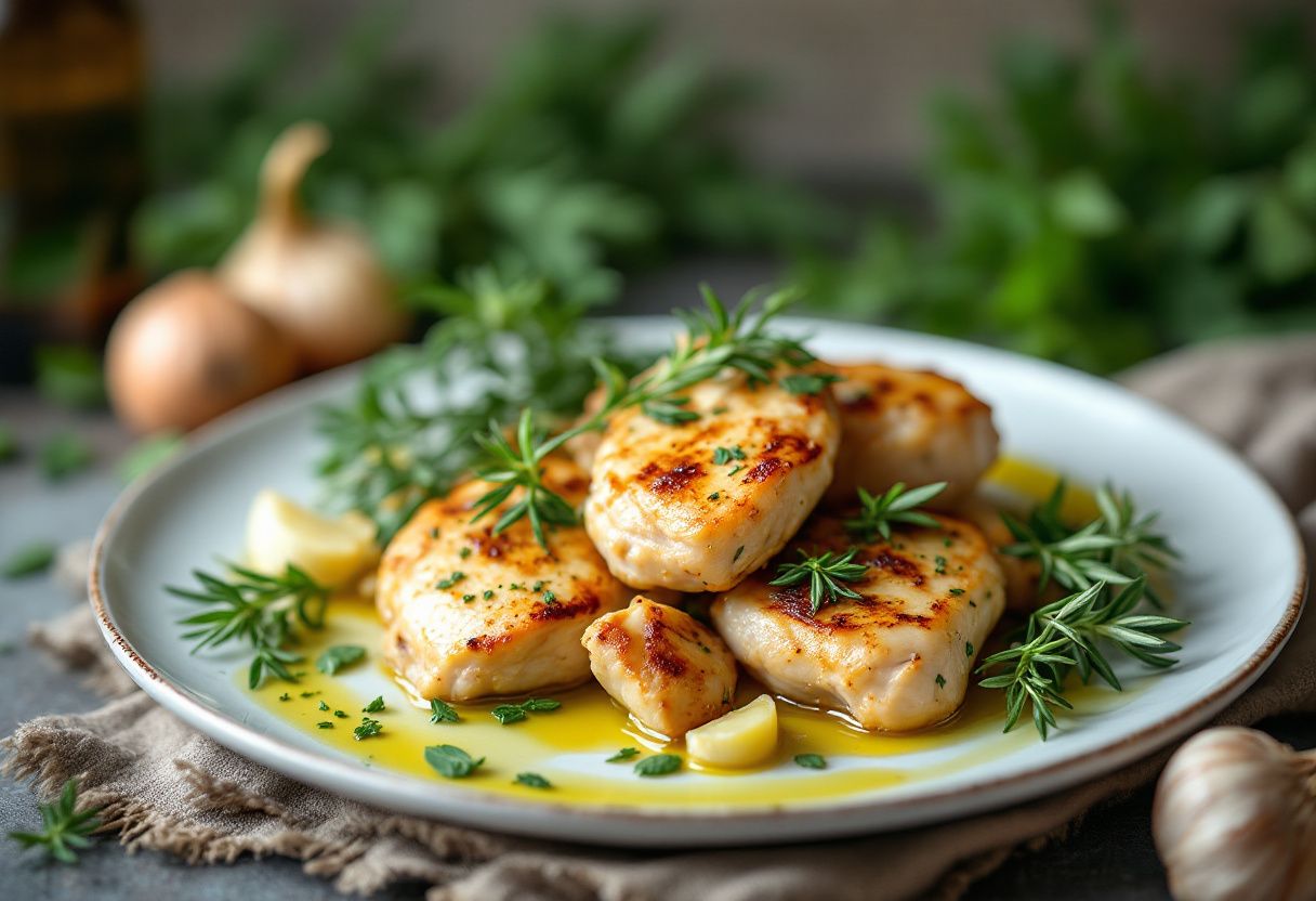 Poulet des Herbes d'Olargues