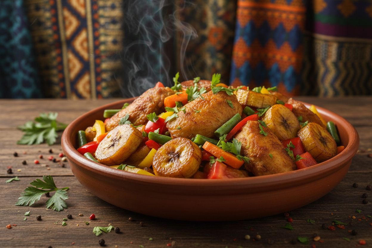 Poulet DG recipe image