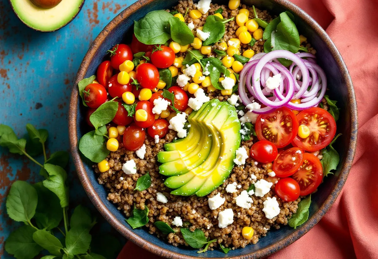 Prairie Grain Bowl recipe image