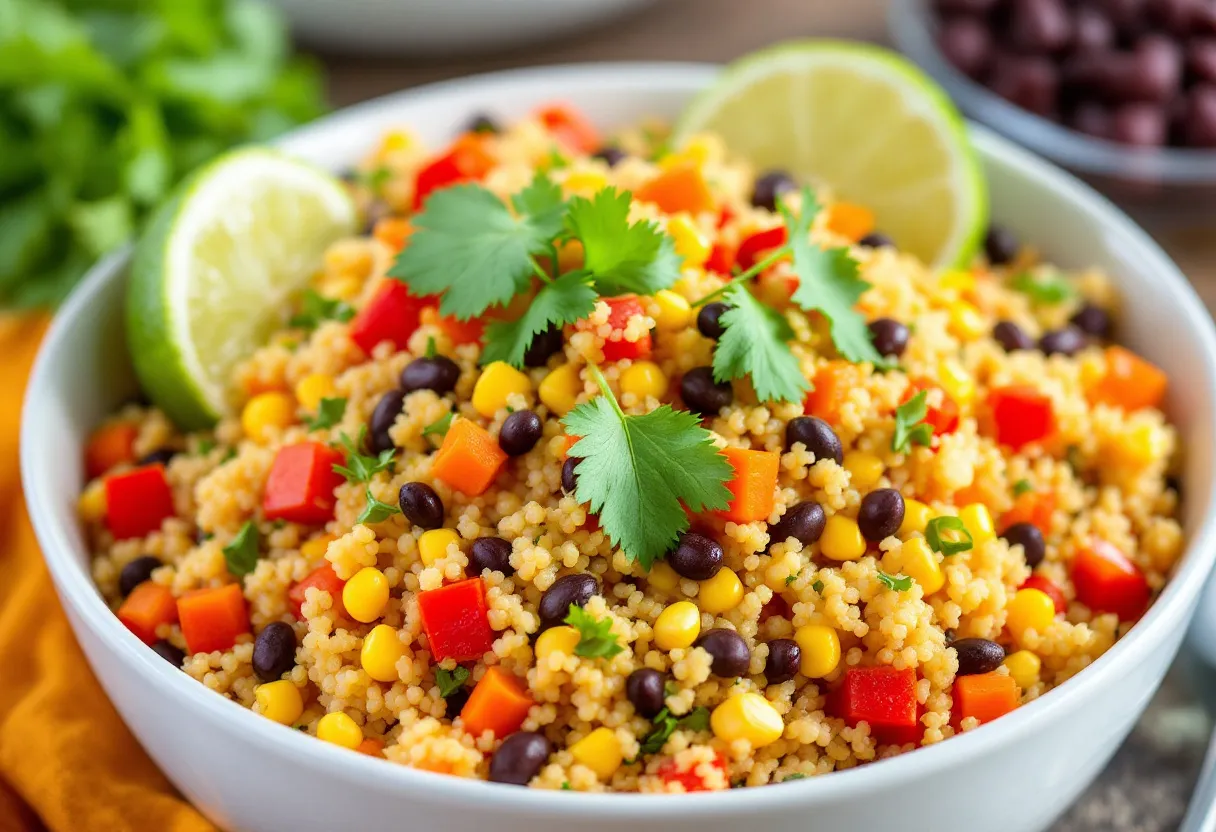 Prairie-kissed Quinoa recipe image