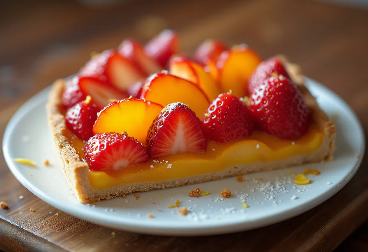 Prairie Sunset Tart recipe image