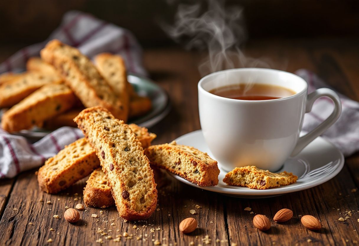 Prairie Tea Biscotti recipe image