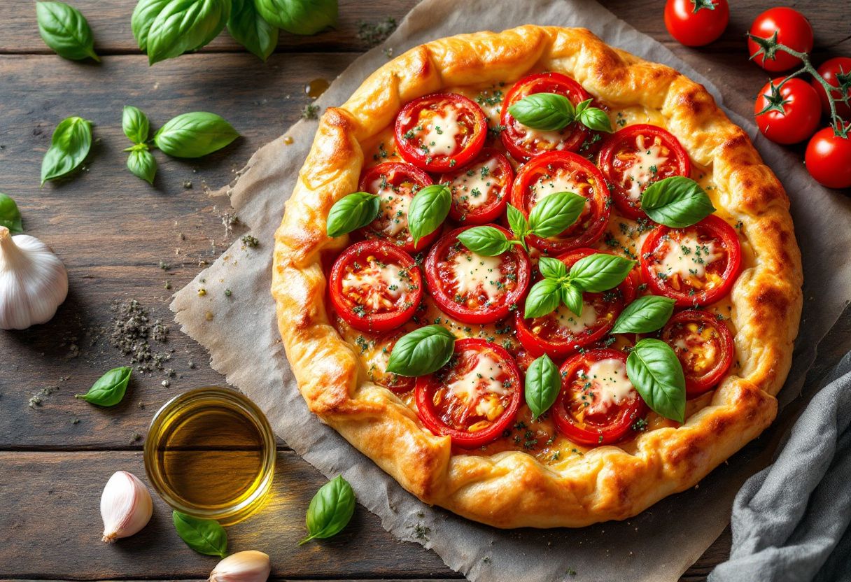 Provençal Tomate Tarte recipe image