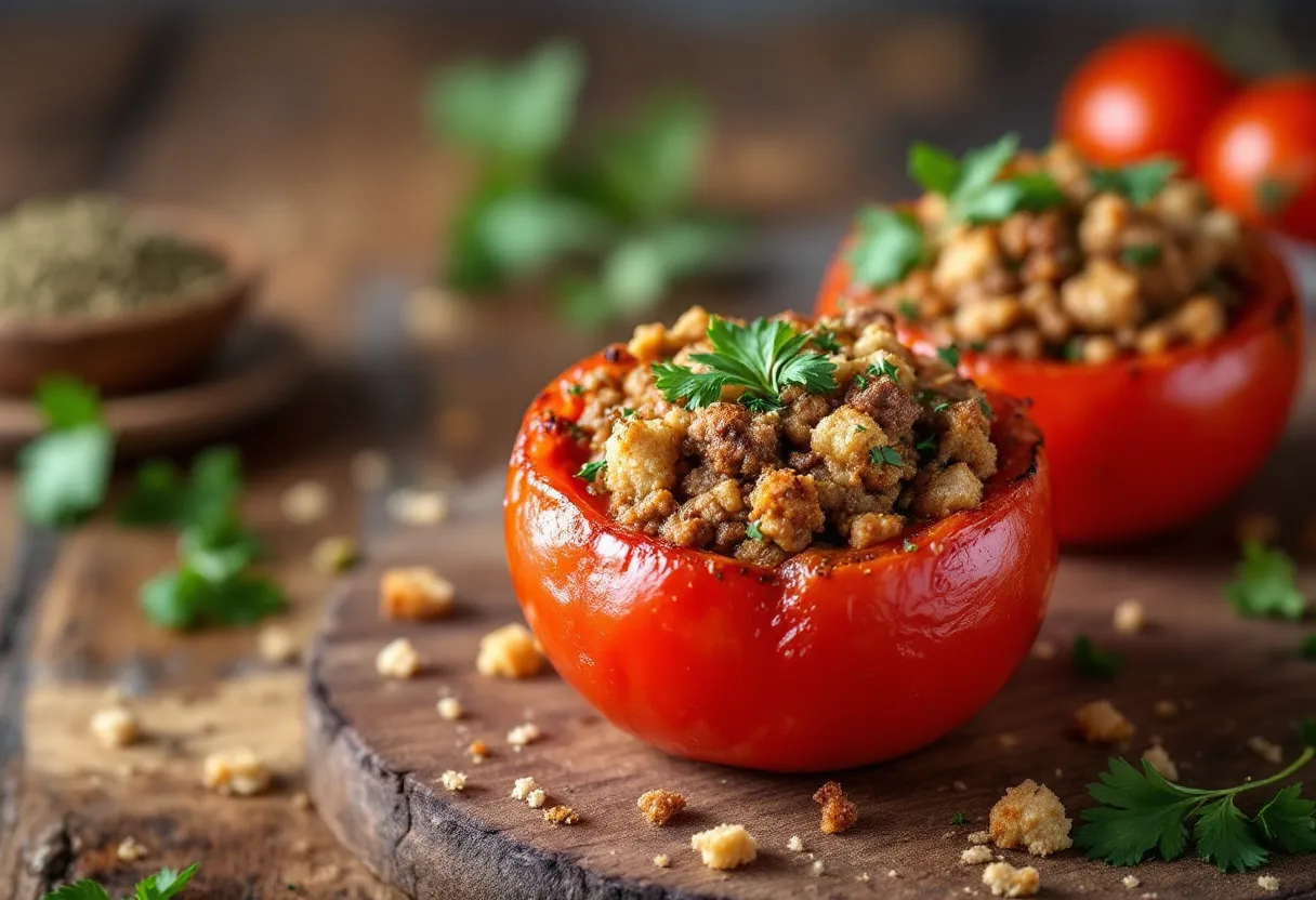 Provençal Tomates Farcies recipe image