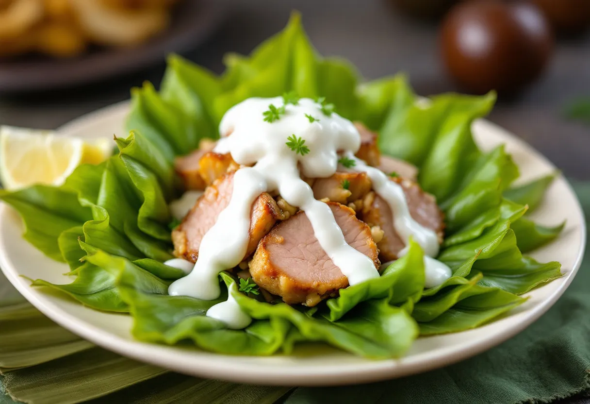 Pua'a Palusami recipe image