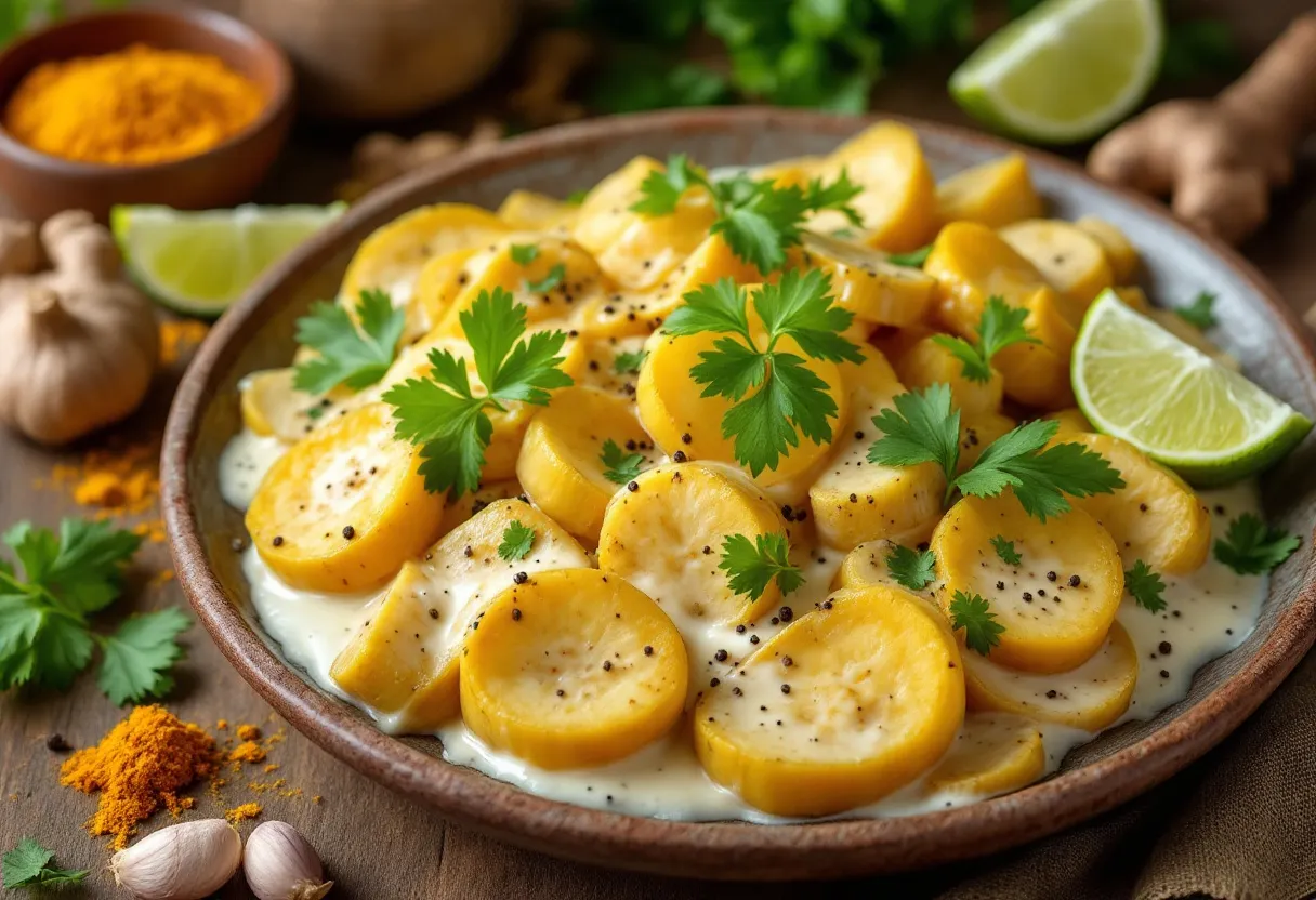 Pulaka Aromata recipe image