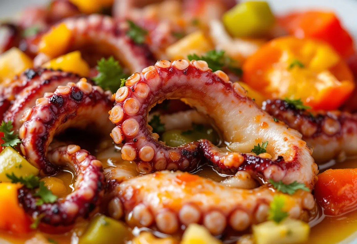 Pulpo en Escabeche recipe image