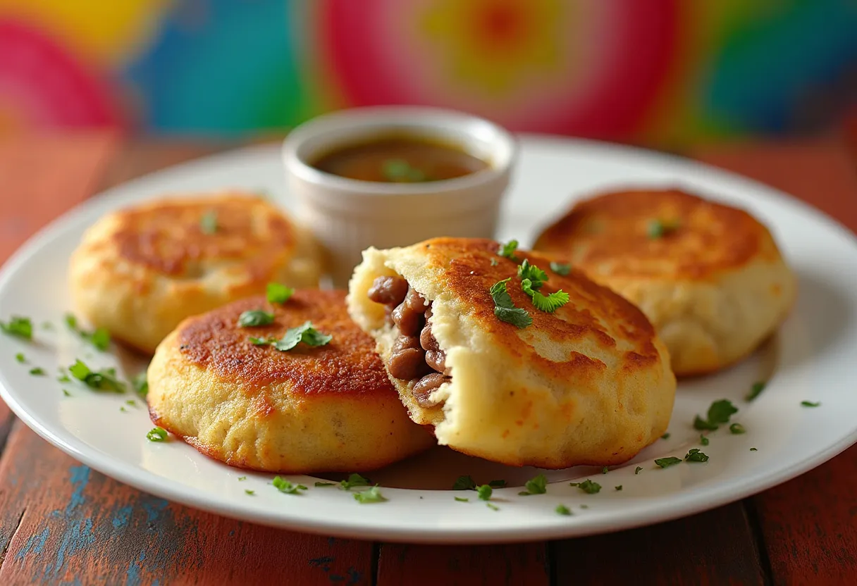 Pupusas Rebosadas recipe image