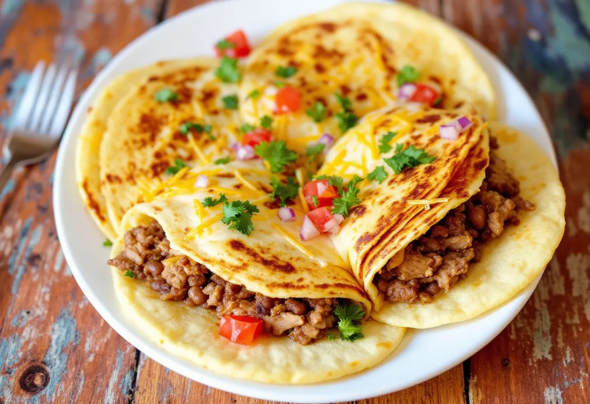 Pupusas Revueltas recipe image