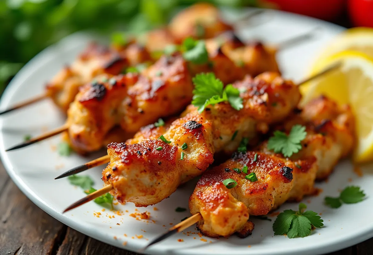 Purvanchal Martini Kebabs recipe image