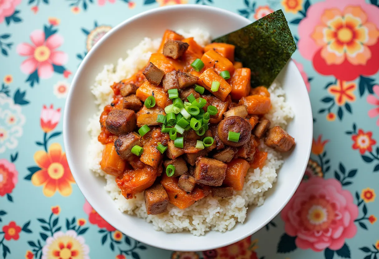 Pyongyang Blossoms recipe image