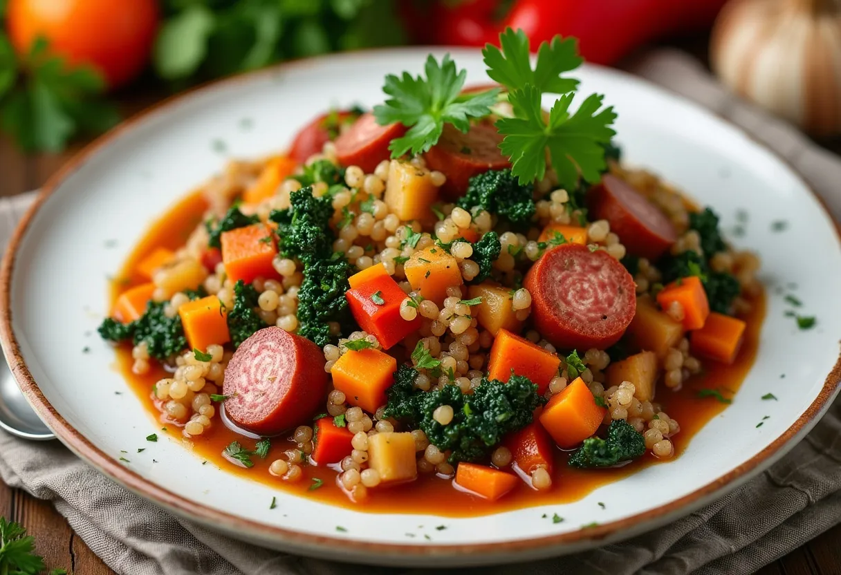 Pyrenean Quinoa Stew