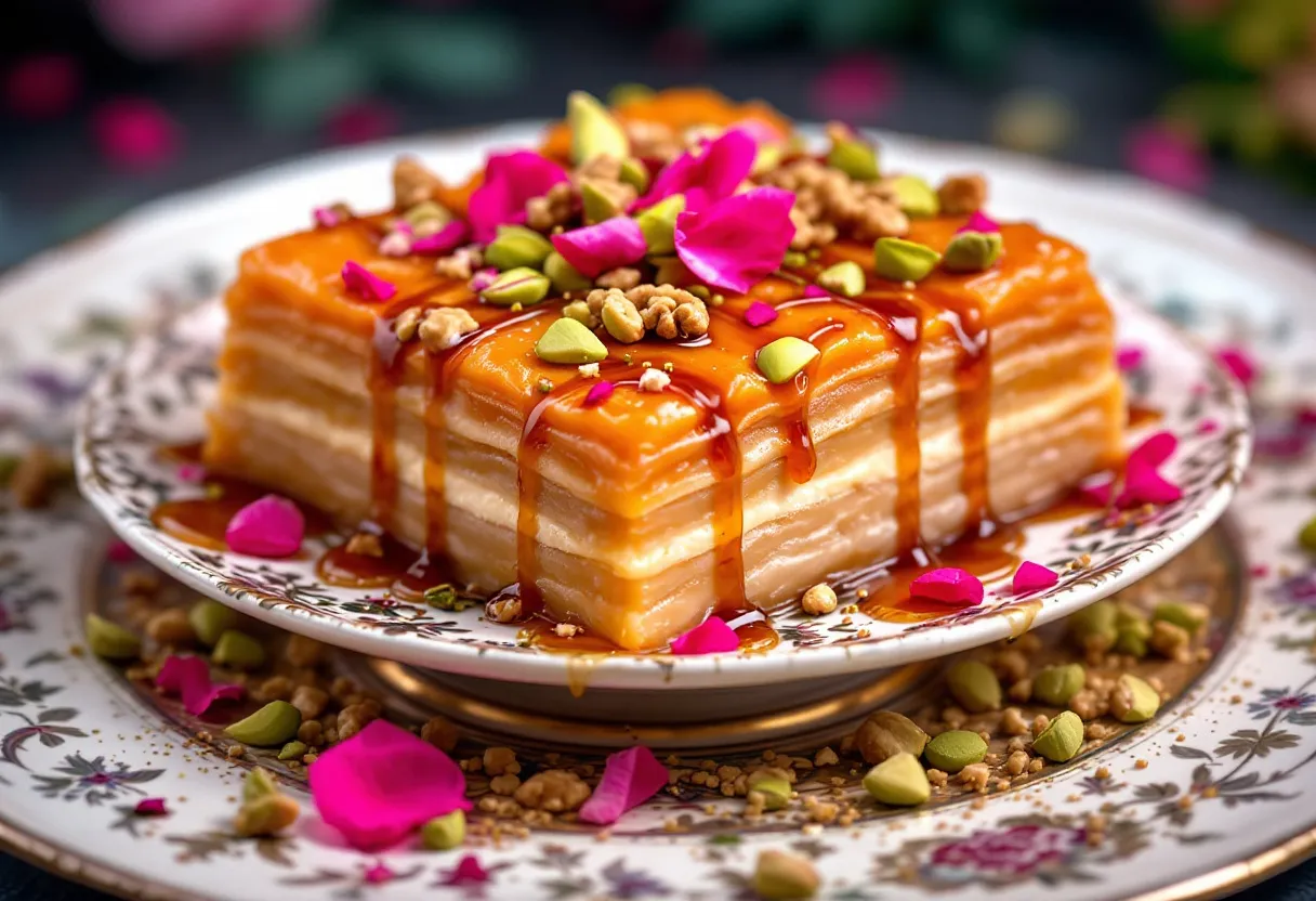 Qashta Baklava recipe image