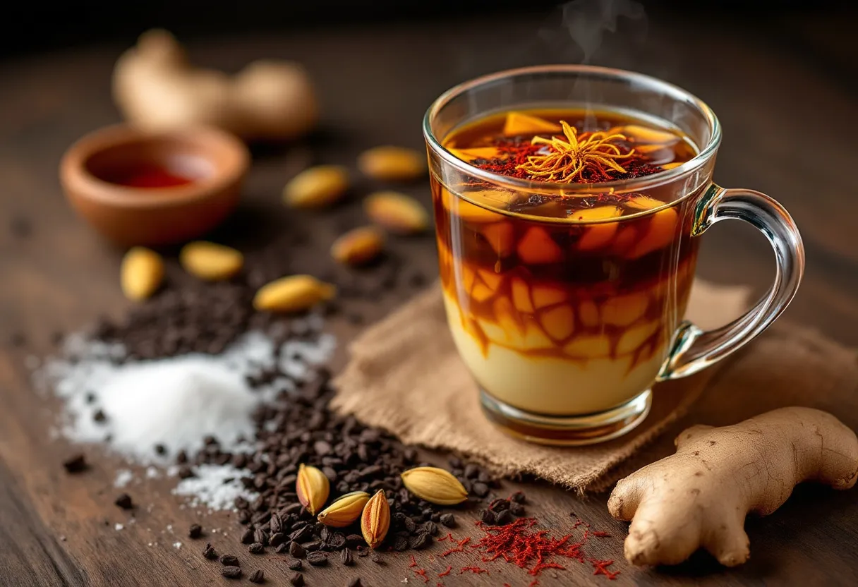Qatari Karak Infusion recipe image