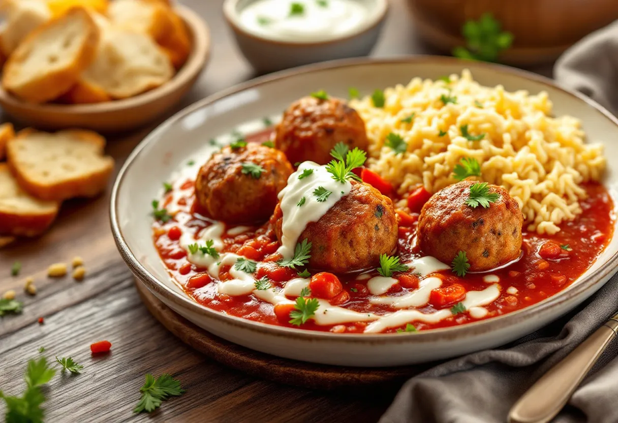 Qofte Tavë recipe image