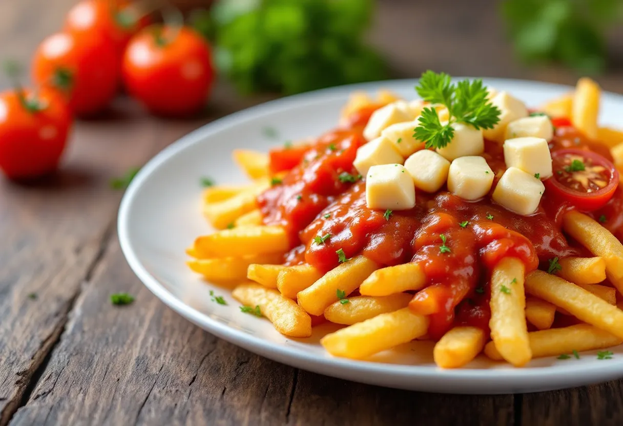 Québécois Tomate Poutine