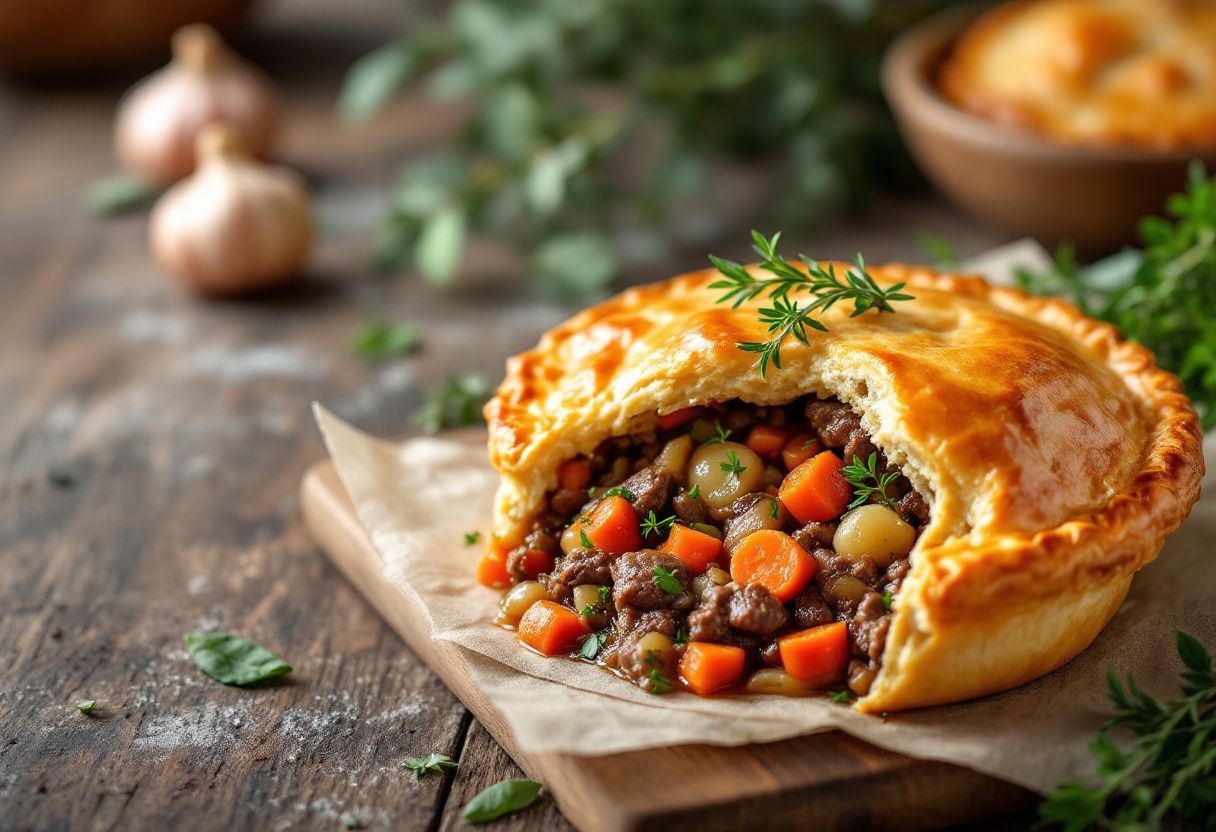 Queensland Beef Pie recipe image