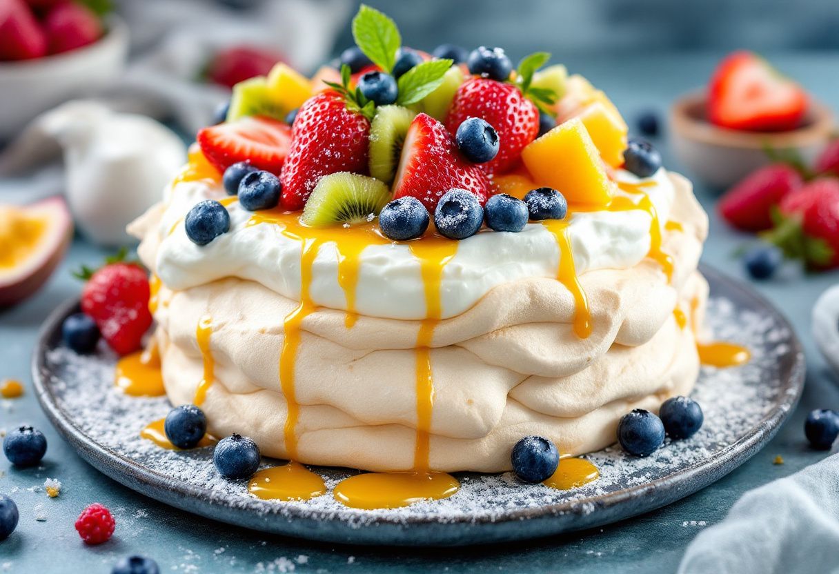 Queensland Frost Kissed Pavlova