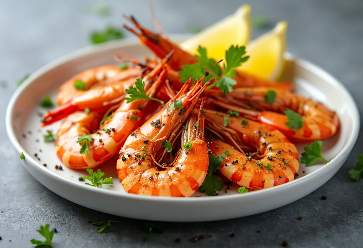 Queensland Pepper Prawns