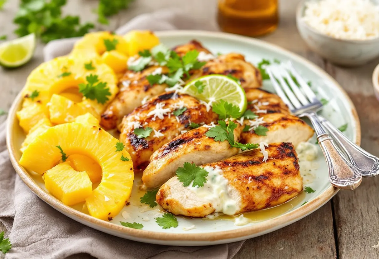 Queensland Tropical Yoghurt Grilled Chicken