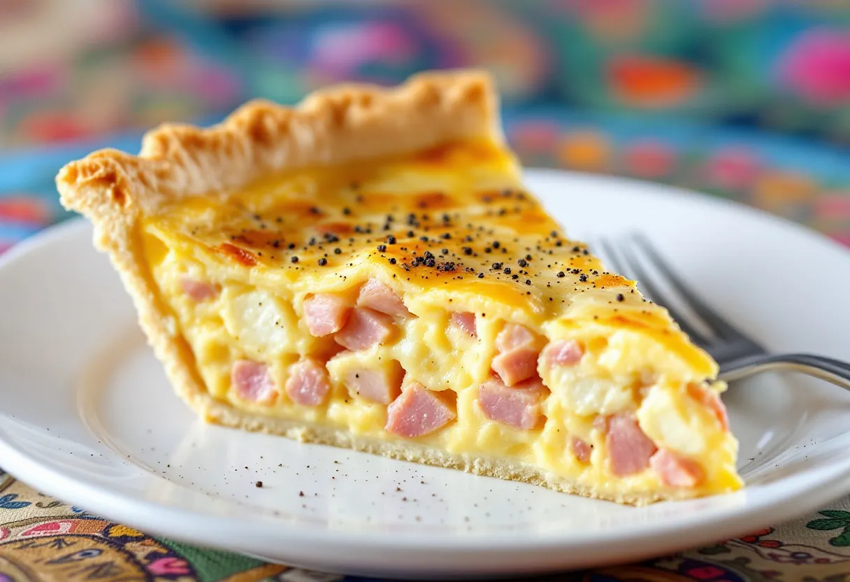 Quiche Parisienne recipe image