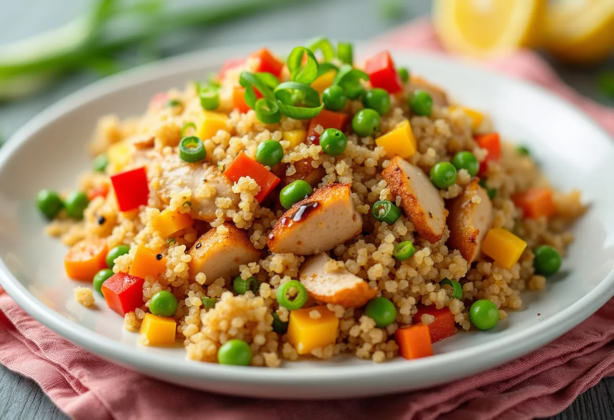 Quinoa Chaufa recipe image
