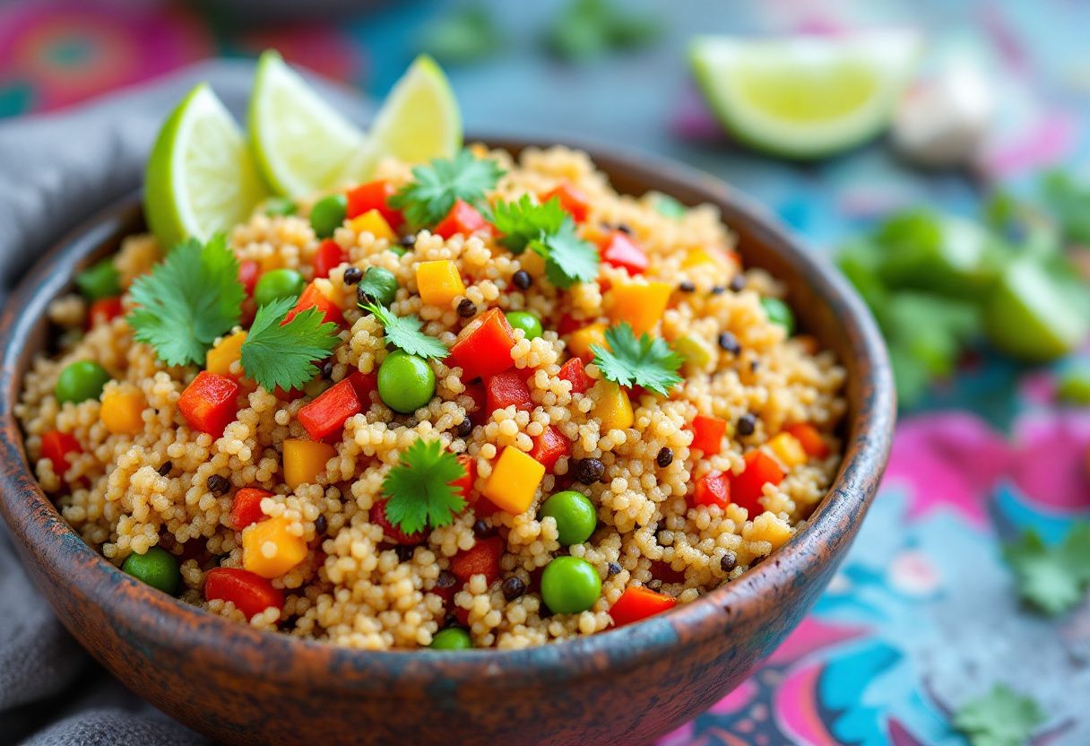 Quinoa Chuflay Treat recipe image