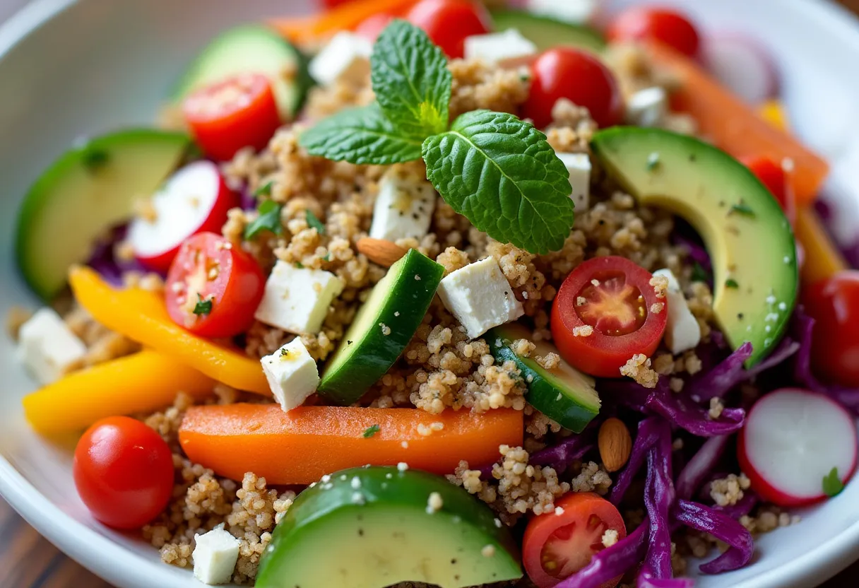 Rainbow Rooibos Salad