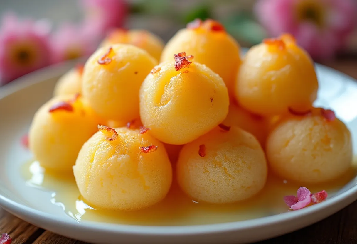 Rasagolla Bites recipe image