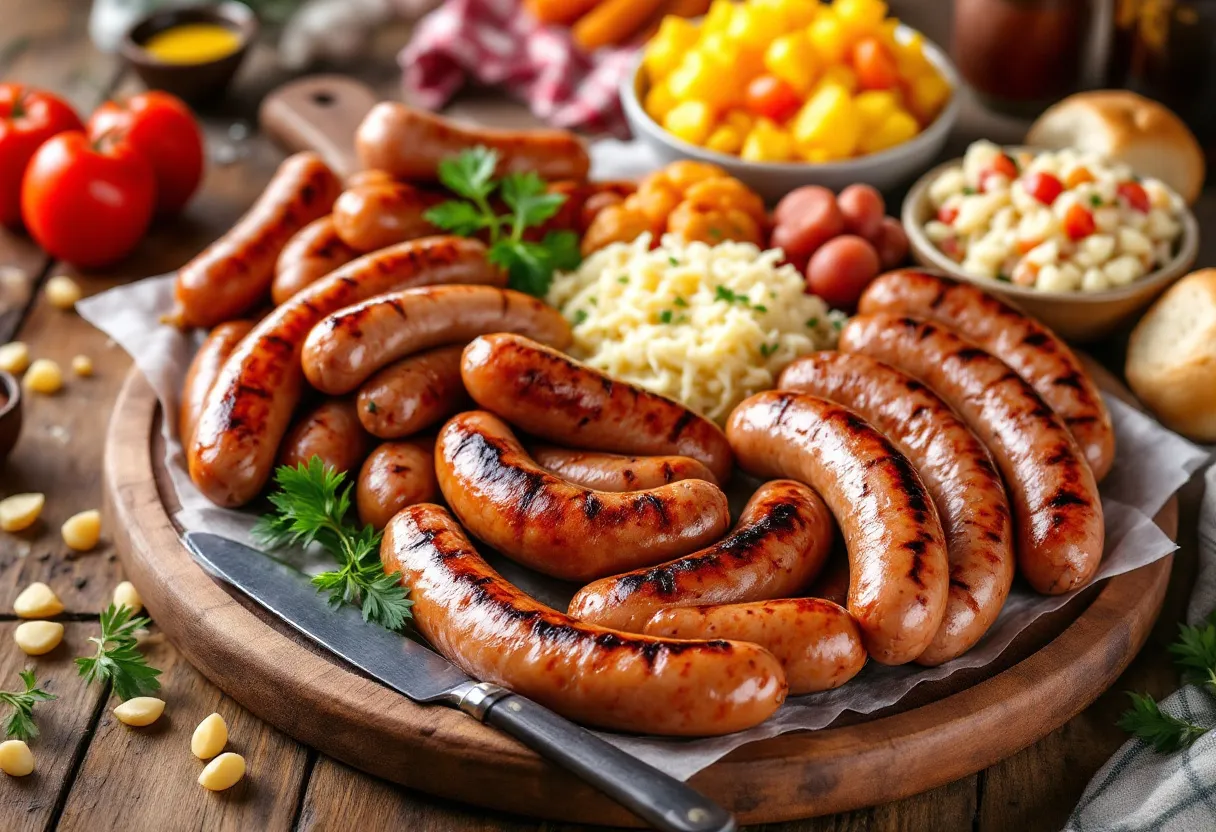 Rhein-Main Sausage Platter