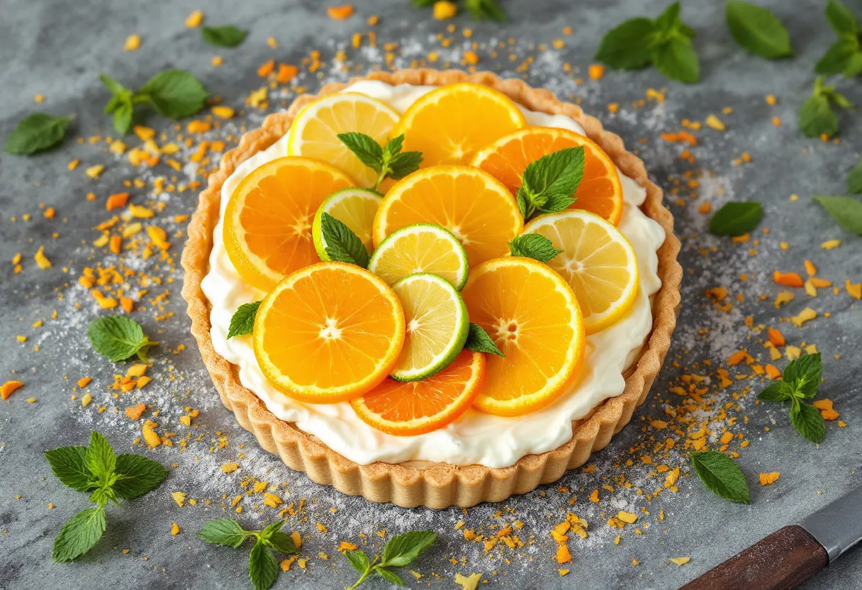 Riverland Citrus Fusion Tart