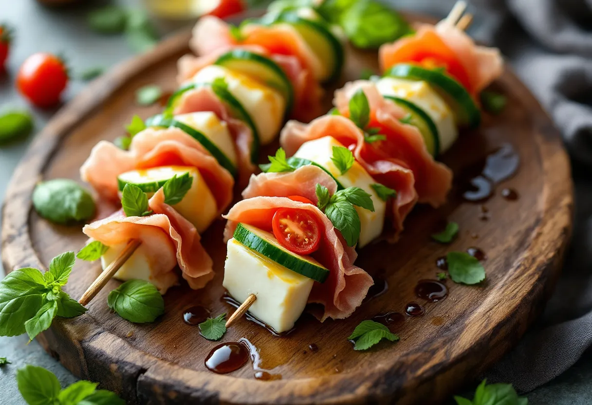 Royal Brie Skewer recipe image