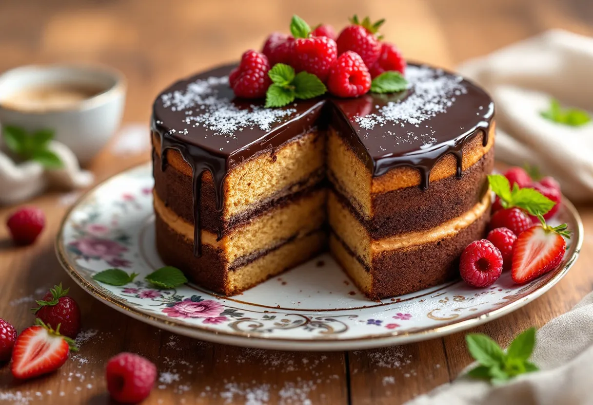 Rumbaumkuchen recipe image