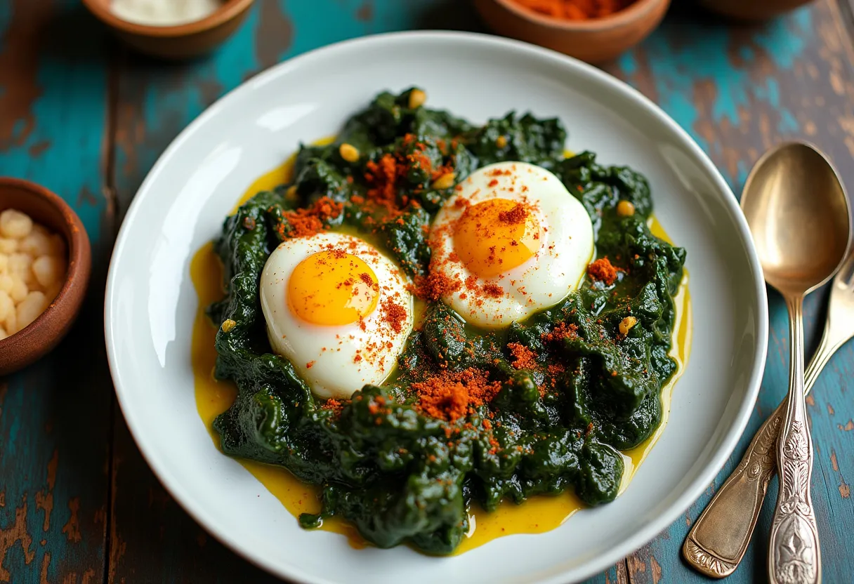 Saag Baidaan recipe image